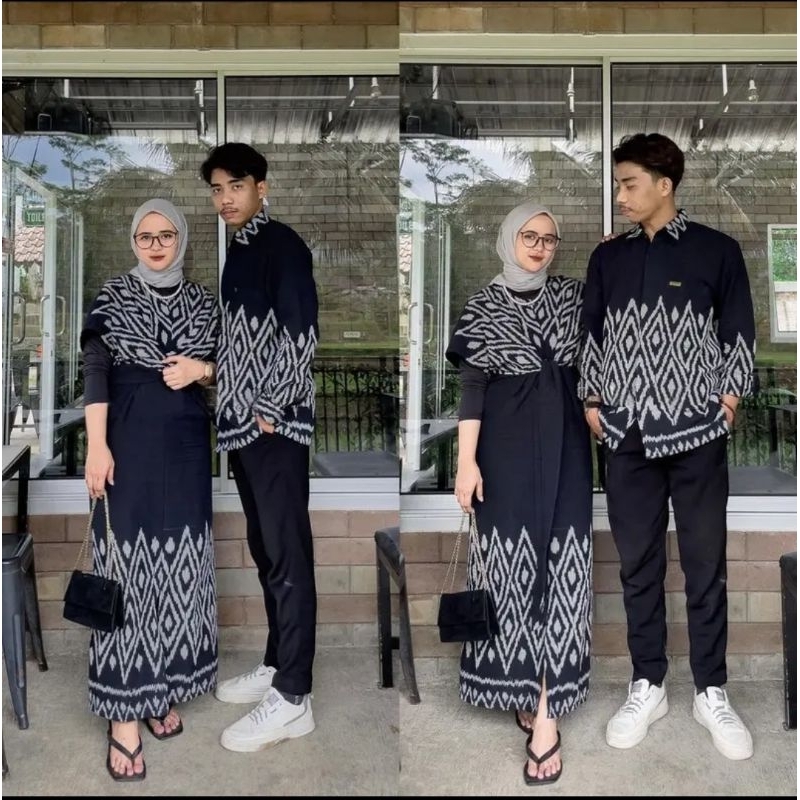 COUPLE TENUN PASANGAN BAJU PREWEDDING KONDANGAN KEKINIAN