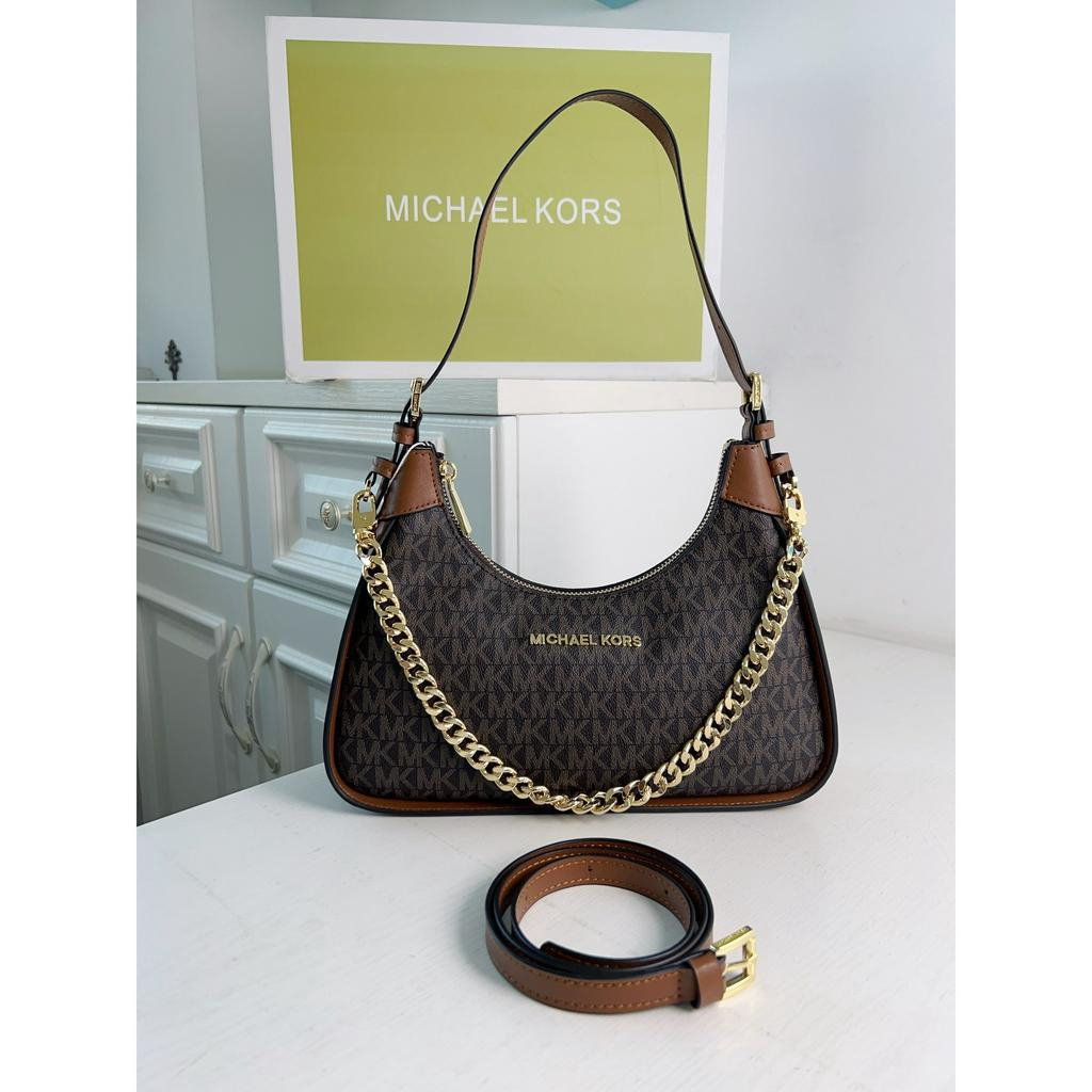 M-K 2229 Wilma Medium Chain Underarm Bag Half Moon Bag Handbag One Shoulder Bag   yxb