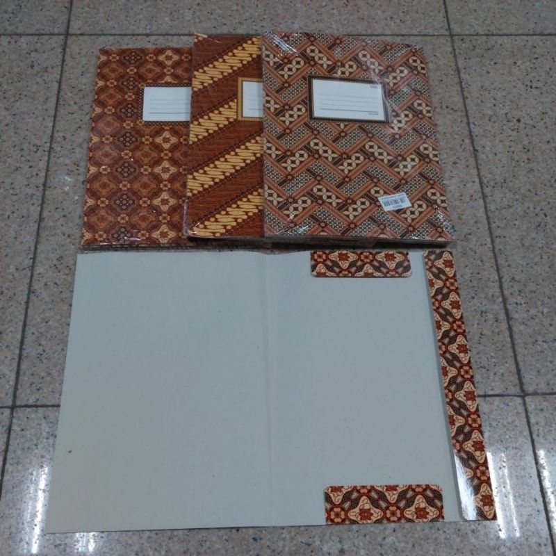 Map Batik Folio Murah (5pc) / Stopmap Batik Folio Kiky