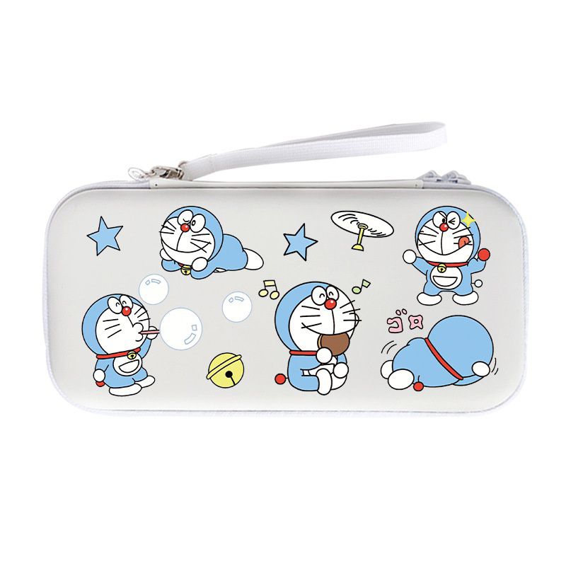 Pouch Nintendo Switch OLED / v2 / v1 Doraemon Tas Case Dompet Bag