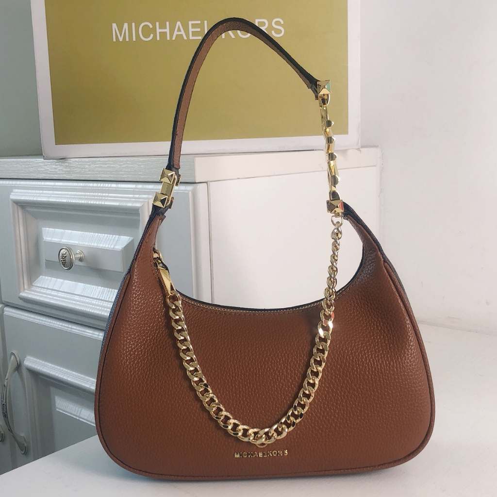 M-K 2206 Wilma Medium Chain Underarm Bag Half Moon Bag Handbag One Shoulder Bag  yxb