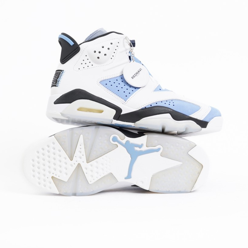 Nike Air Jordan 6 Retro GS University Blue UNC Original