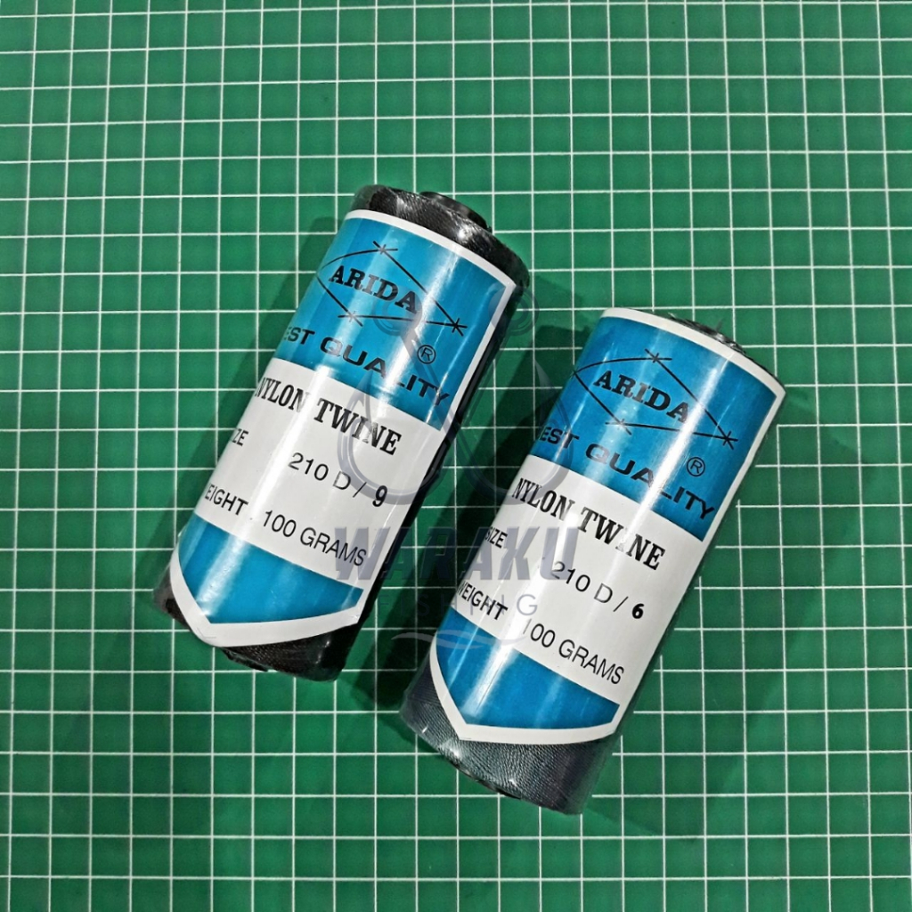 Benang Nylon Spool ARIDA 100 gr/roll 100% Nylon