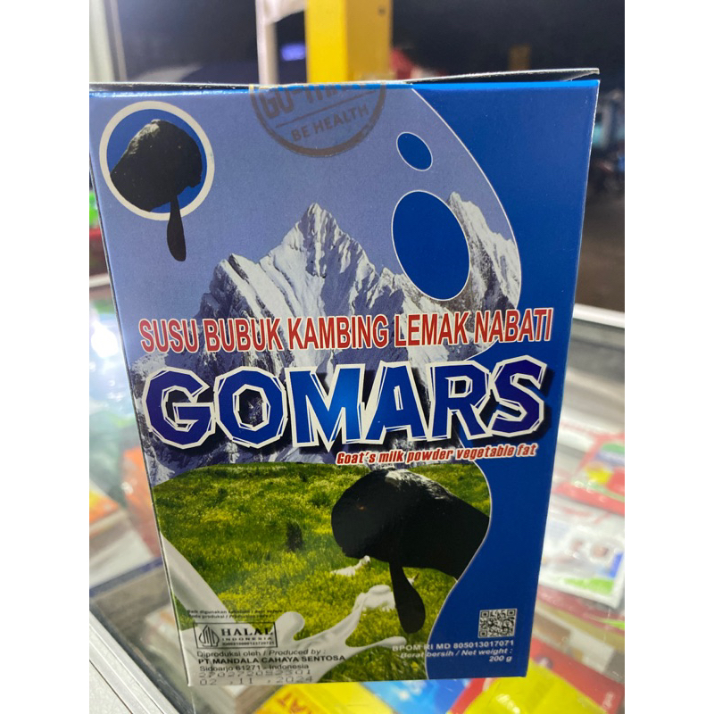 

gomars susu kambing