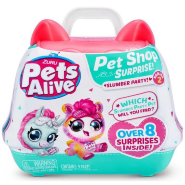 

Promo Zuru Boneka Plush Pets Alive Petshop Surprise S2 Smart Talking Suara Diskon
