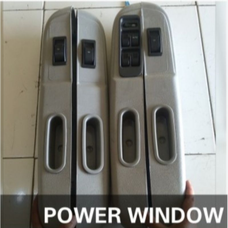 Armrest + Saklar Power Window Panther Pusat & Anak Anak 4 Pintu