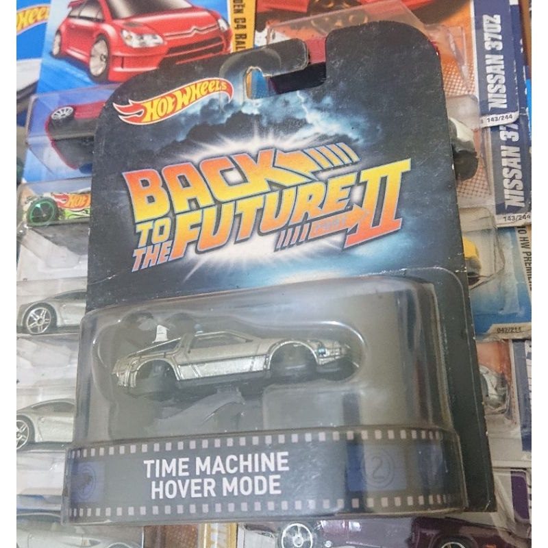 HOT WHEELS BACK TO THE FUTURE TIME MACHINE HOVER MODE RETRO