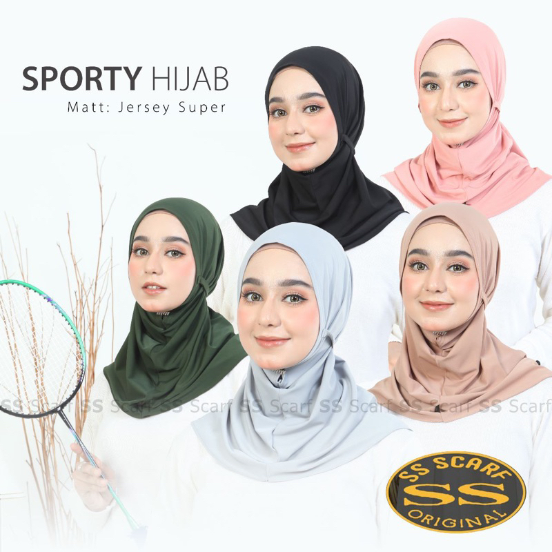 Jilbab Sport Seria l Sporty Hijab