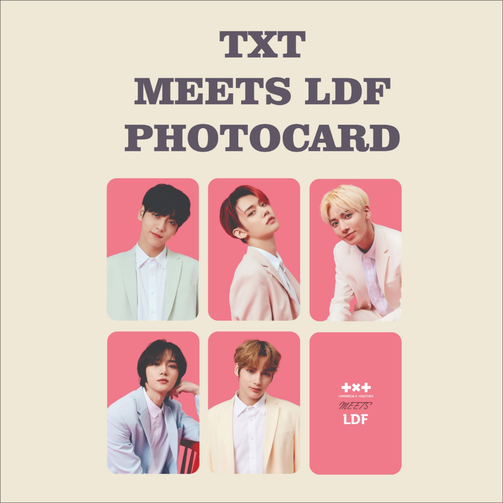 [KUKIRA] Photocard Tomorrow X Together Meets LDF