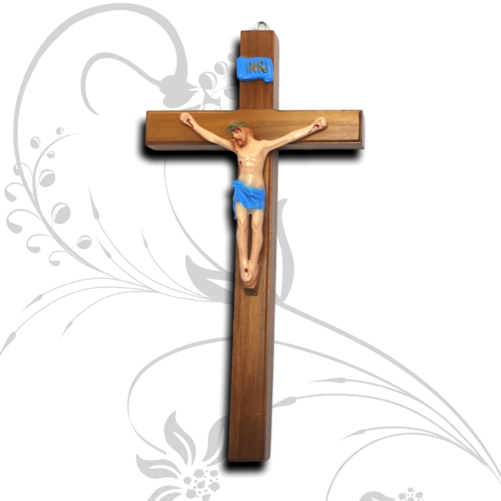 Salib Dinding Korpus Fiber 30 cm/Salib Gantung/Salib Hiasan Dinding/aneka Salib Dinding Katolik