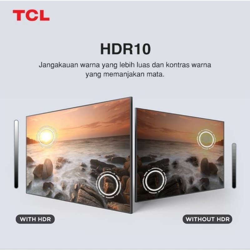 Smart Android GOOGLE TV TCL 32 Inch HD 32G9 Garansi Resmi (SESAMA MEDAN/LUAR KOTA)