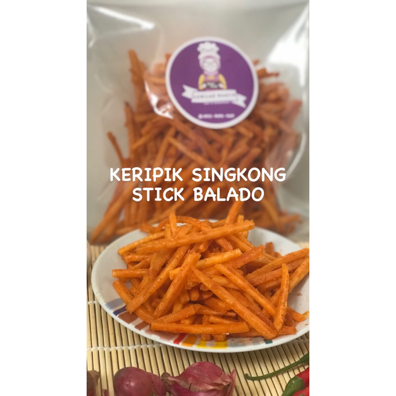

CEMILAN MAKCIK KERIPIK SINGKONG STICK BALADO