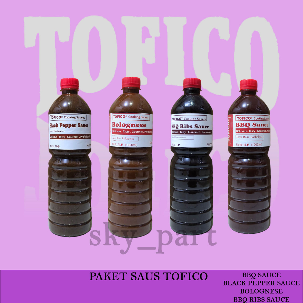 

Tofico Kitchen Sauce Saus Bumbu Dapur Tofico 1 Liter