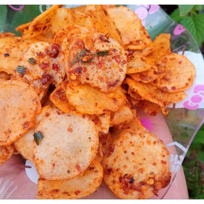 

moring coldplay enak gurih xtra pedas xtra daun jeruk paket 100 gram harga riseller spesial banget guys