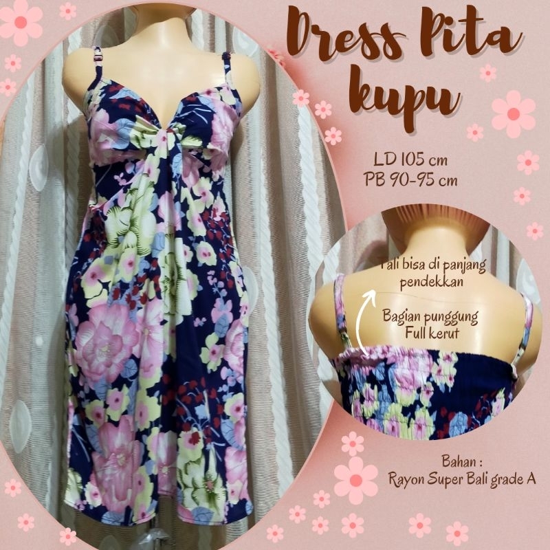 Home dress //Dress pita pendek