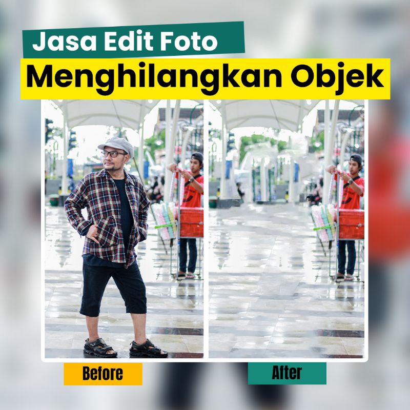 MENGHILANGKAN OBJEK ( Edit Foto/ Hapus objek foto )