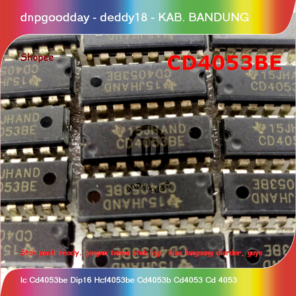 Ic Cd4053be Dip16 Hcf4053be Cd4053b Cd4053 Cd 4053