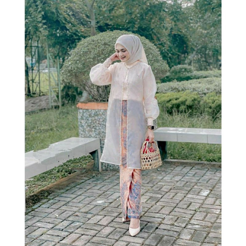 OUTER ORGANZA/ATASAN WANITA/BAJU PENGANTIN