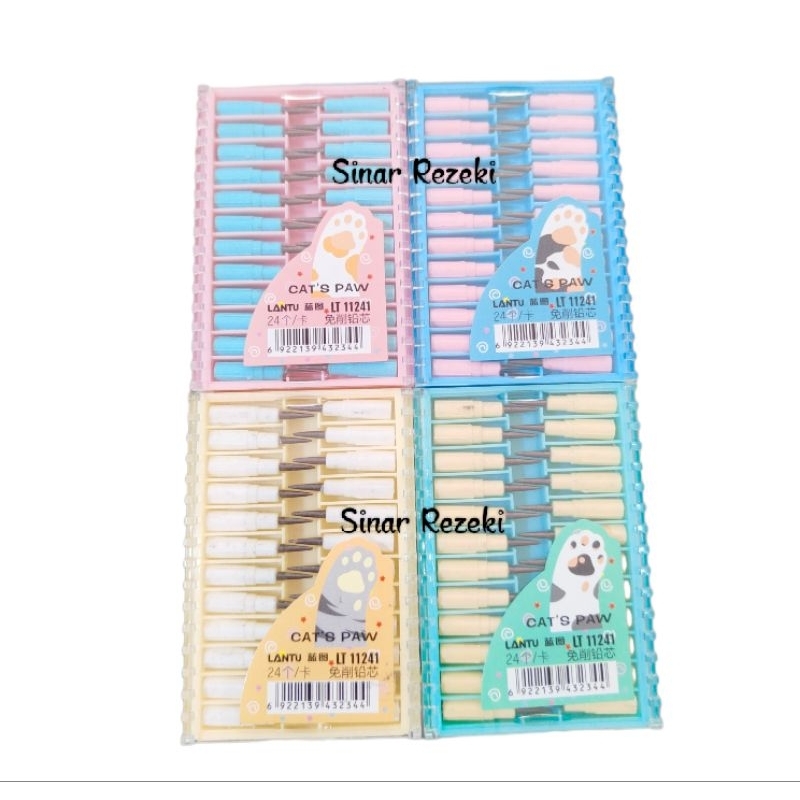 

1 kotak!! Isi pensil putus putus/isi pensil/isi pensil anak anak