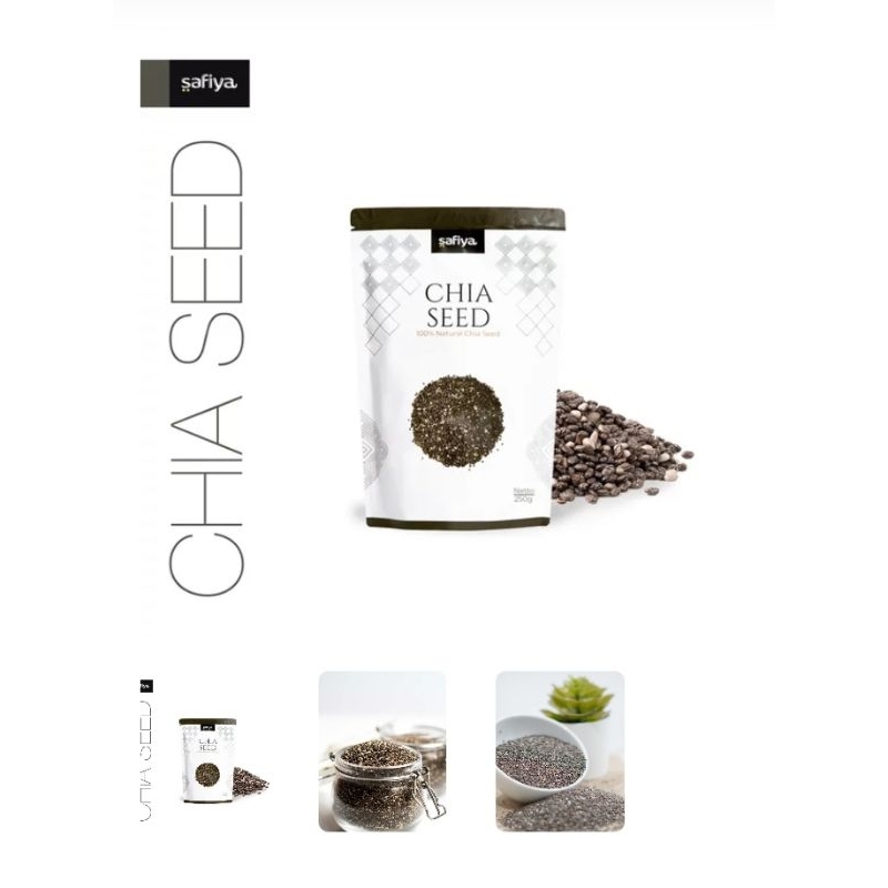 

Organic Chia Seed/Organic Black Chia 250 gram/Biji Chia Seed