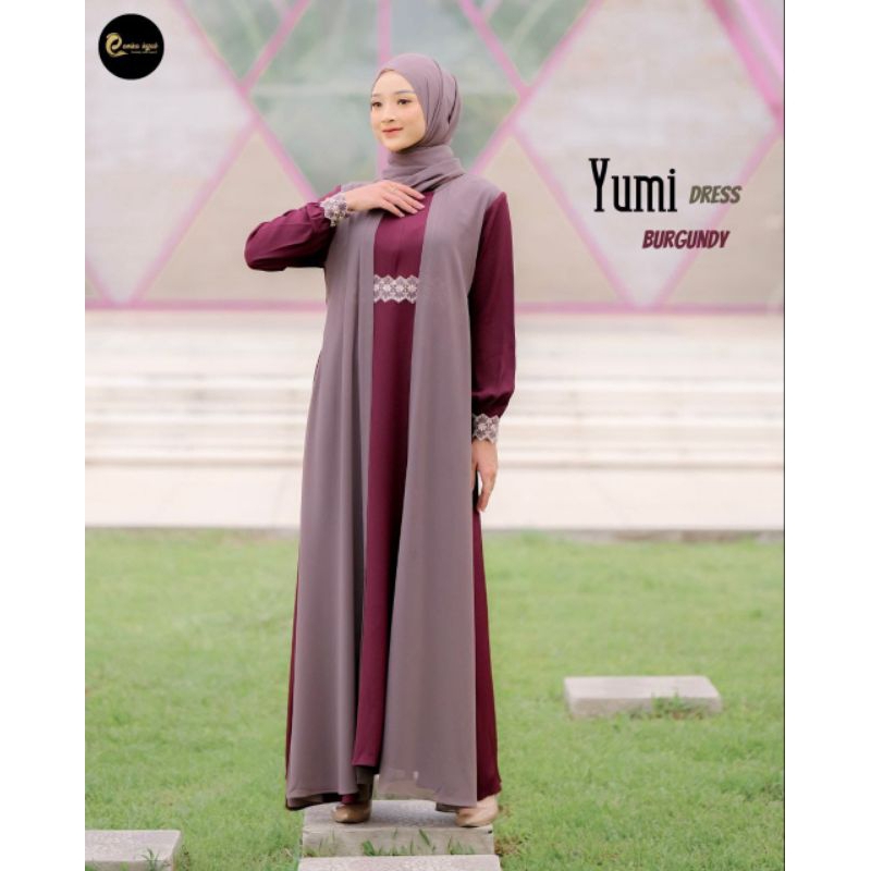 gamis murah Yumi Dress by Emka Hijab