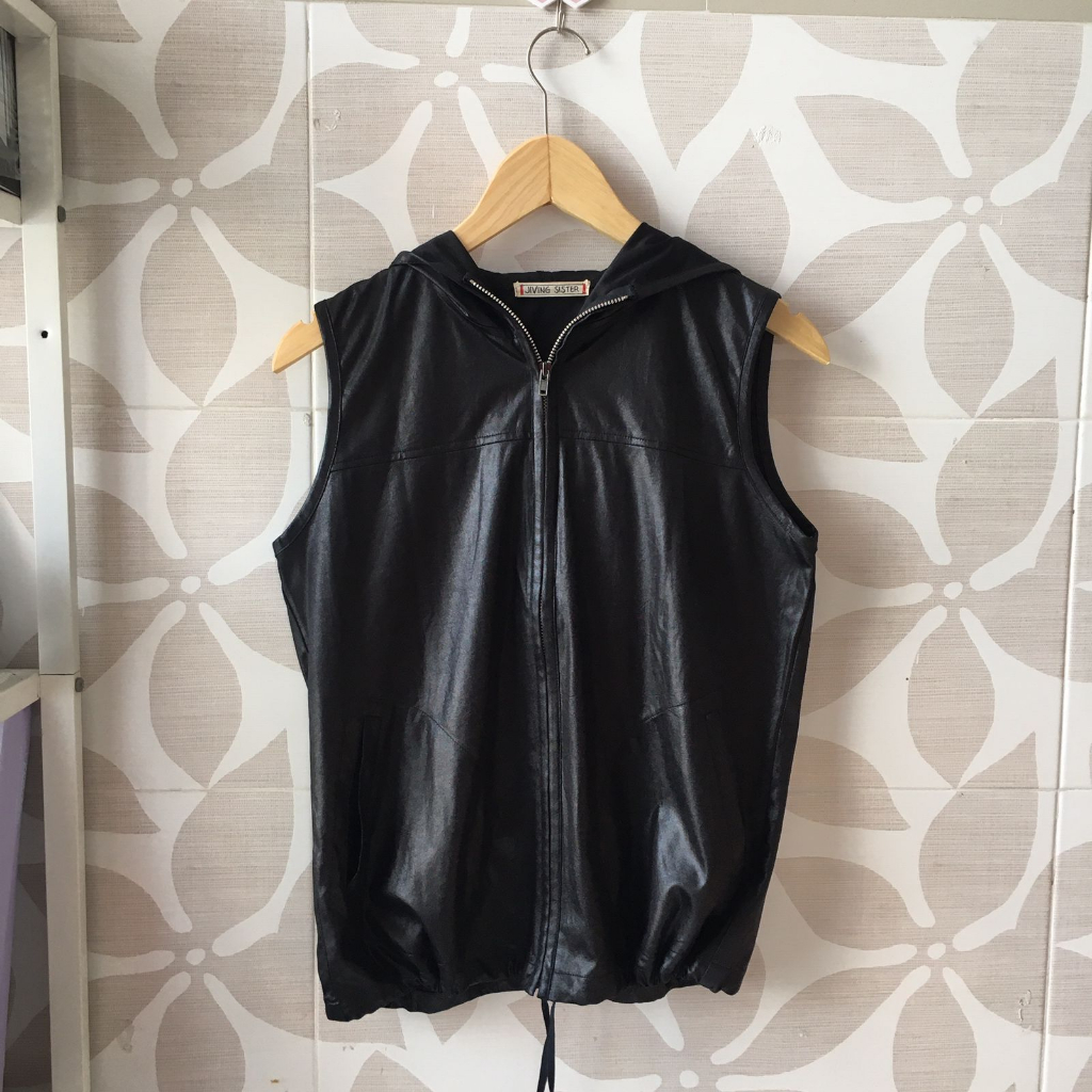 preloved crop hoodie zipper kutung