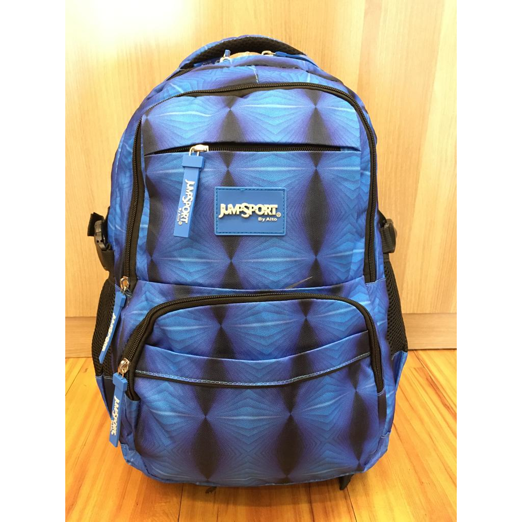 Ransel Backpack JumSport By ALTO 74276 Import. Sekolah. Saku Laptop . Darena Bags Bandung