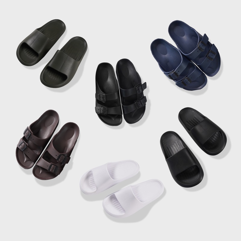 Sandal Slop Basic slipper Motif Distro