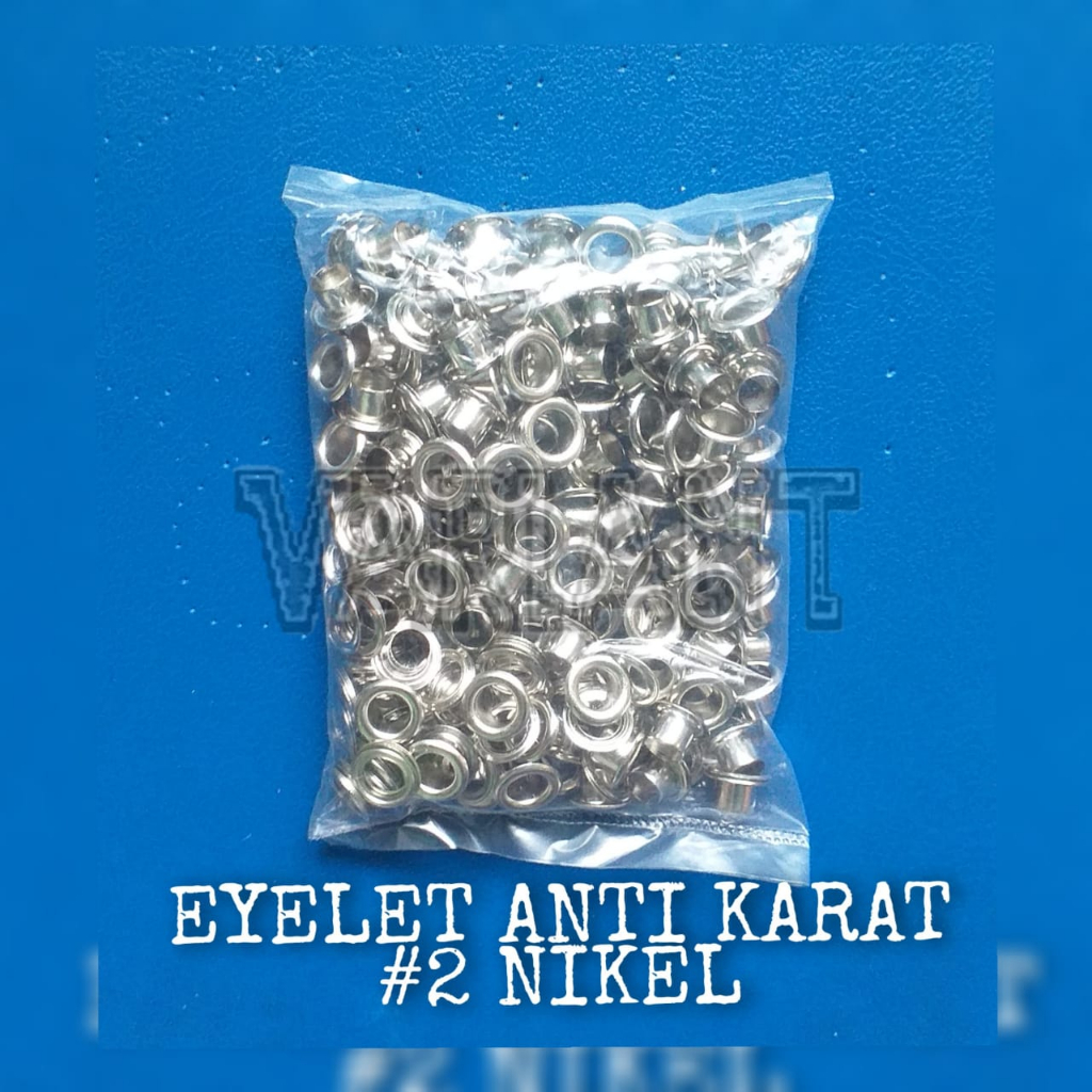 MATA ITIK MATA AYAM RING EYELET 4mm 5mm NIKEL KUNINGAN ANTI KARAT