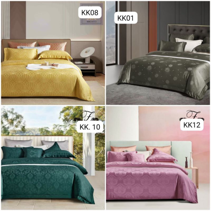 SPREI KINGKOIL JACQUARD SUTRA ORGANIC 80S
