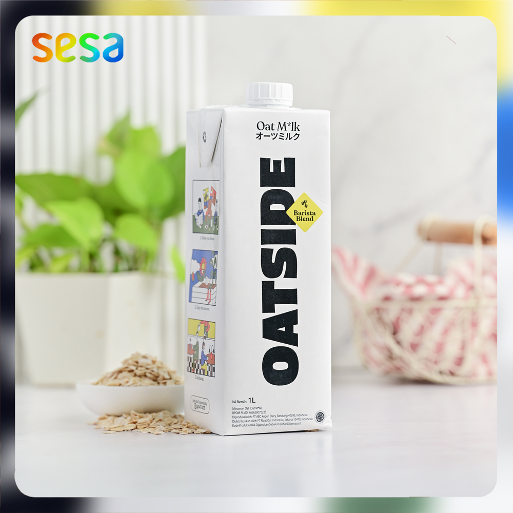 

OATSIDE Oat Milk Barista Blend 1L - Susu Sehat Minuman Segar