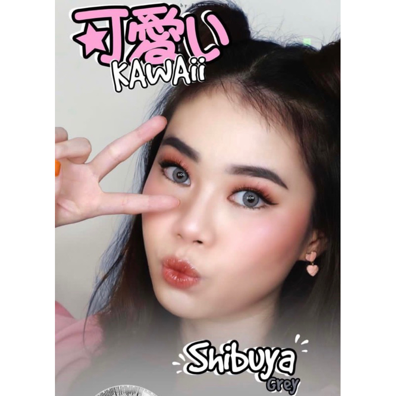 Kawaii Shibuya Grey | Softlens Engagement | Softlens Hangout | Softlens Normal | Softlens Abu | Soft