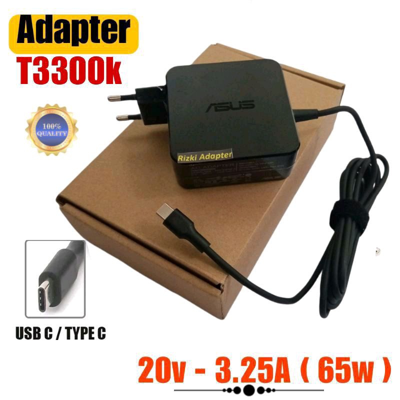 Charger Laptop Asus Zenbook T3300k 20v 3.25A Type C ASUS DELL HP ACER LENOVO