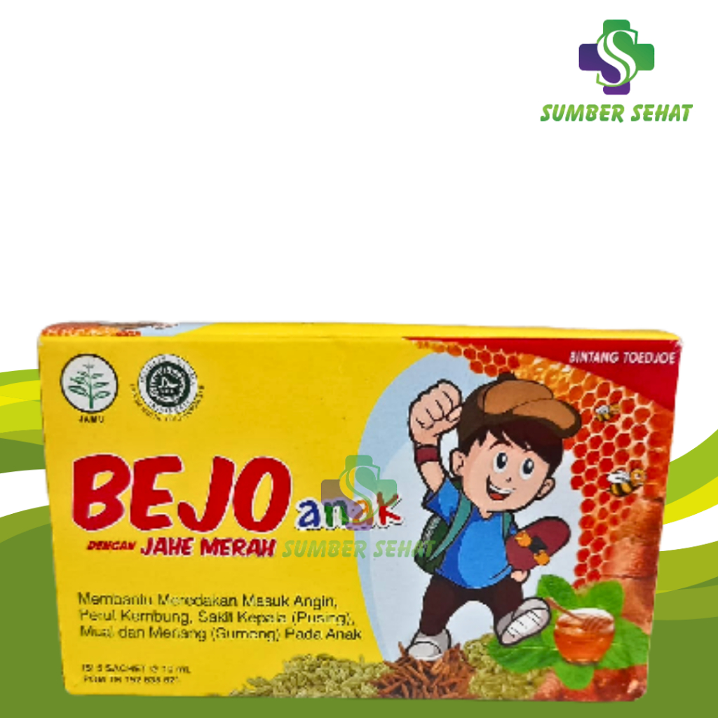 BEJO ANAK JAHE MERAH BINTANG TOEDJOE MASUK ANGIN BOX 5 SACHET
