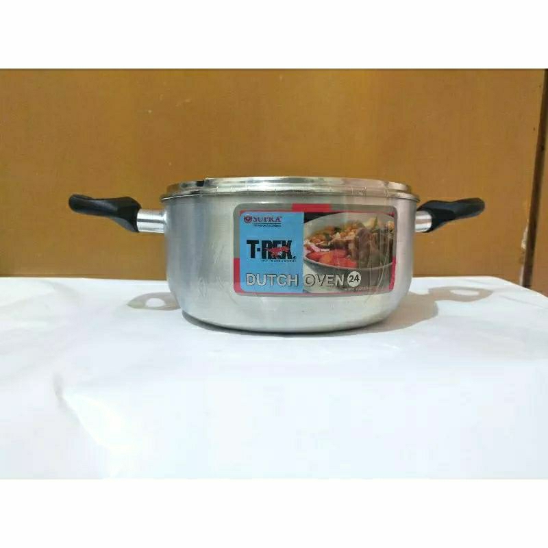 [ ⭐FREE ONGKIR⭐ ] Panci Aluminium Premium tebal foodgrade Supra 24 T-REX