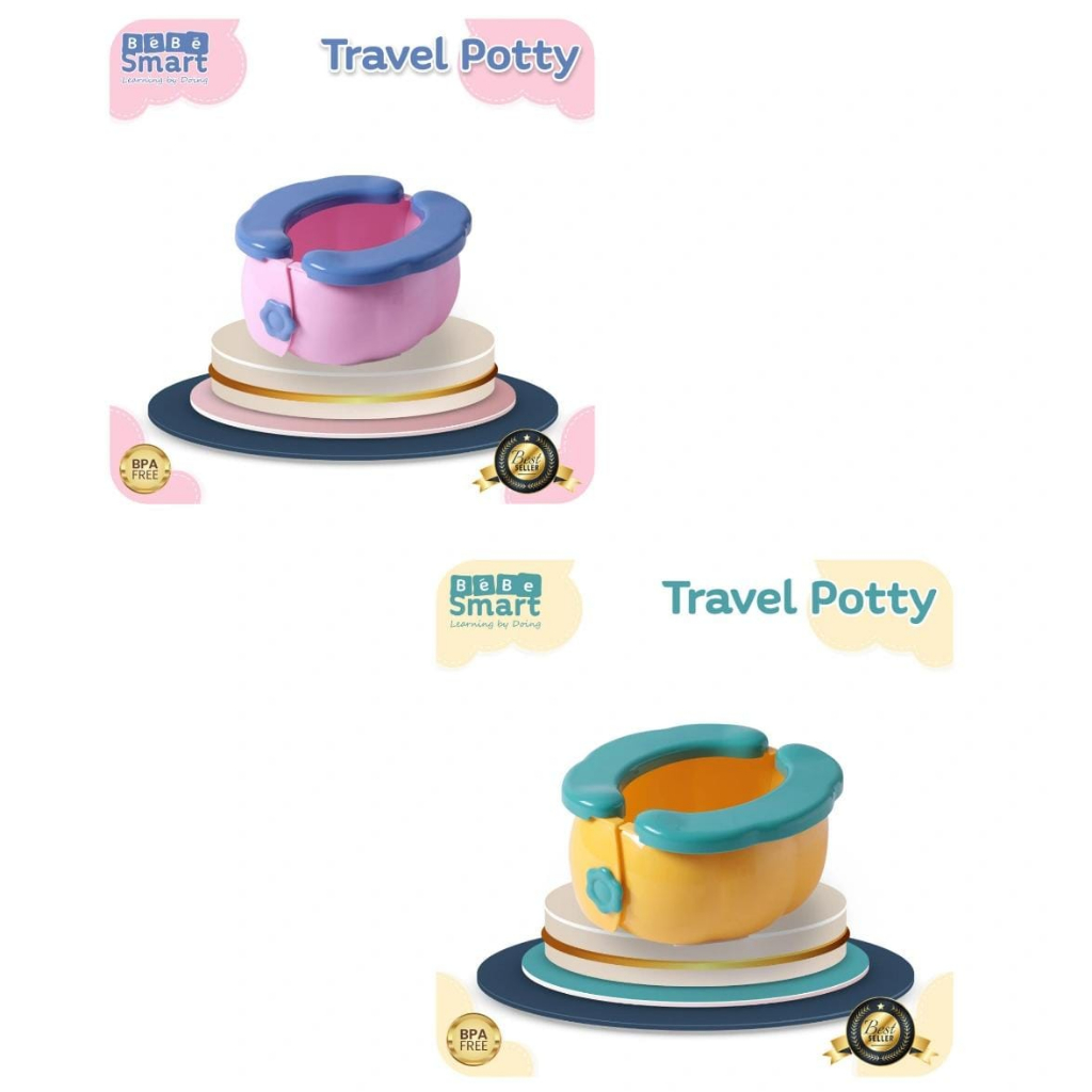 Training Potty Bebe smart Travel Potty / Foldable potty