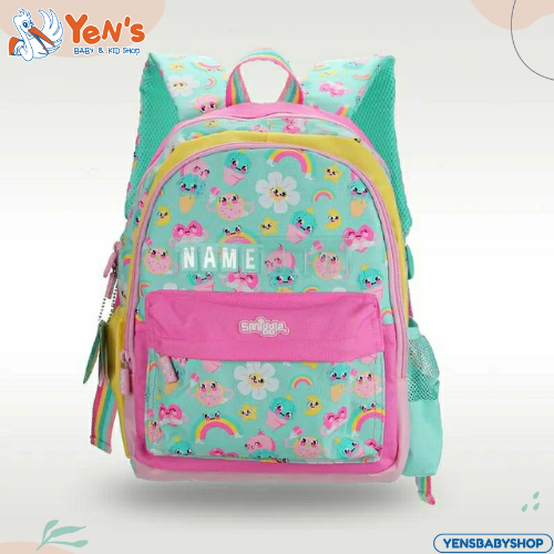 Tas Anak Smiggle Junior Backpack Flower