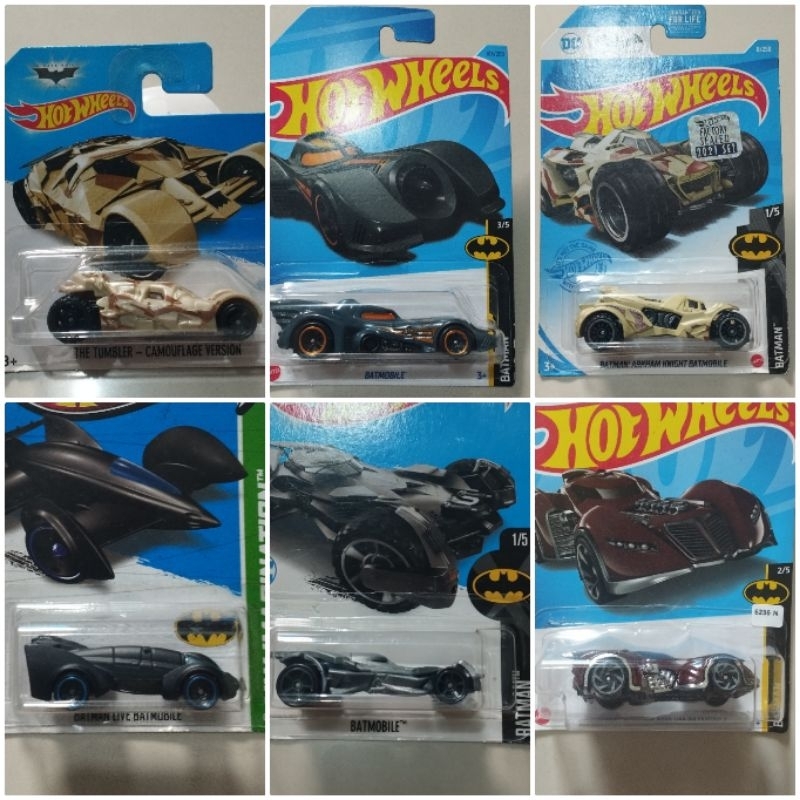 Hot Wheels Batmobile The Bat Mainan Mobil Batman