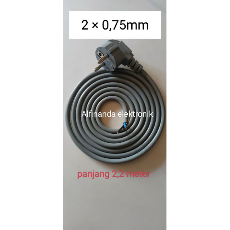 Kabel power / kabel listrik  AC 220  bagus tembaga