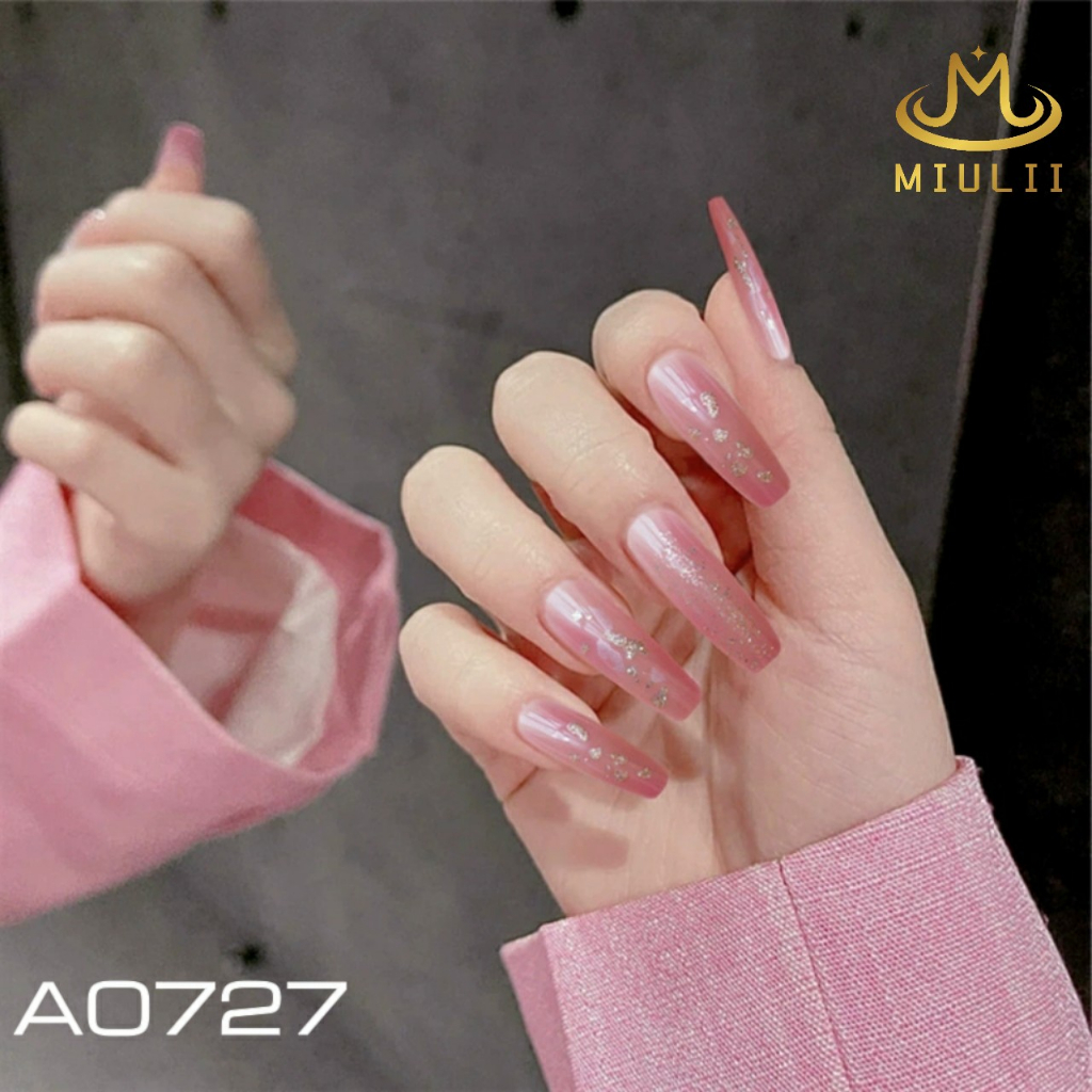 MIULII / KUKU PALSU A0727  / 24PCS / 3D / NAIL ART / PREMIUM / CUTE / FREE LEM JELLY / KUTEK