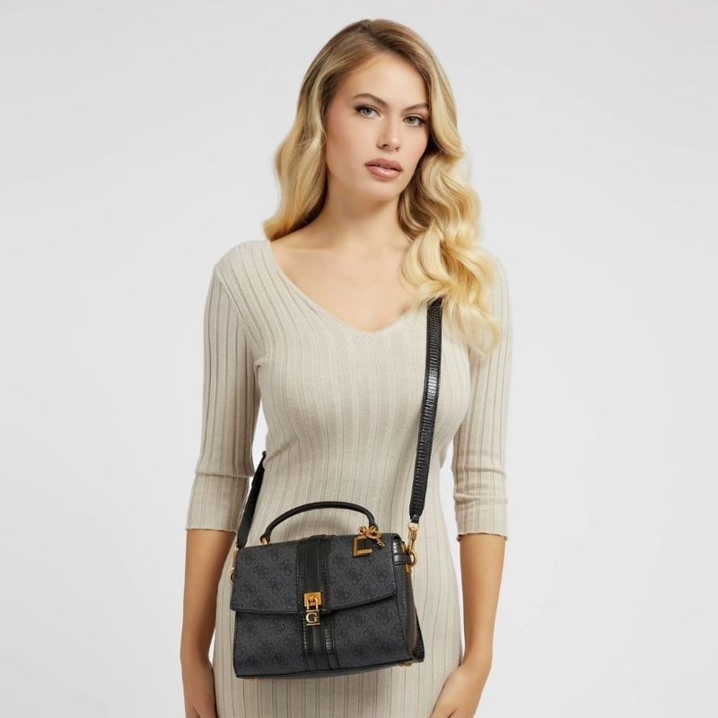 GUESSS Ginevra Top Handle Crossbody Bag