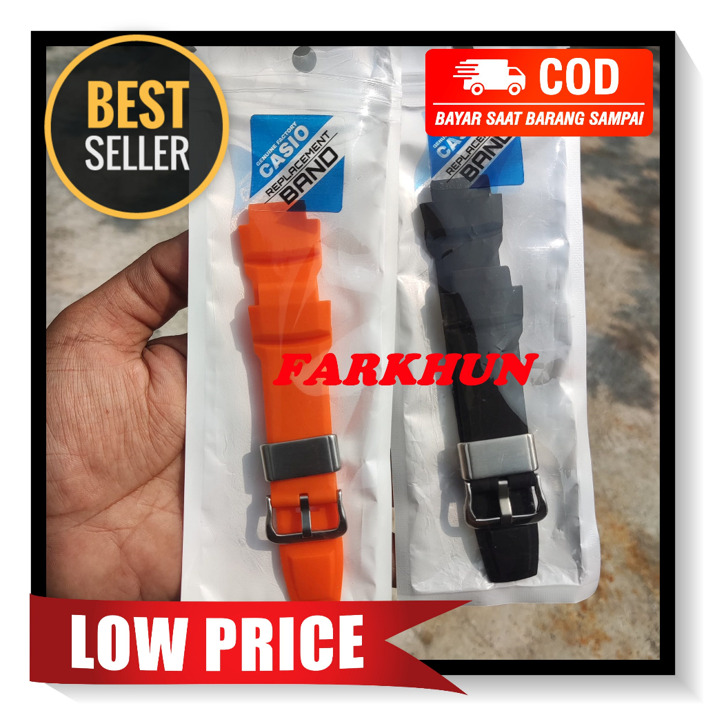 STRAP RUBBER CASIO PRG 250 510 550 PRW 2500 5100 BAND TALI JAM TANGAN KALEP WATCH KARET PRG-250 PRG-