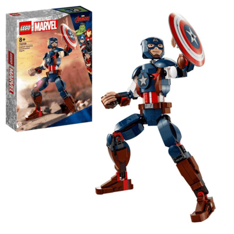 Lego Marvel Avengers Captain America Construction Figure 76258