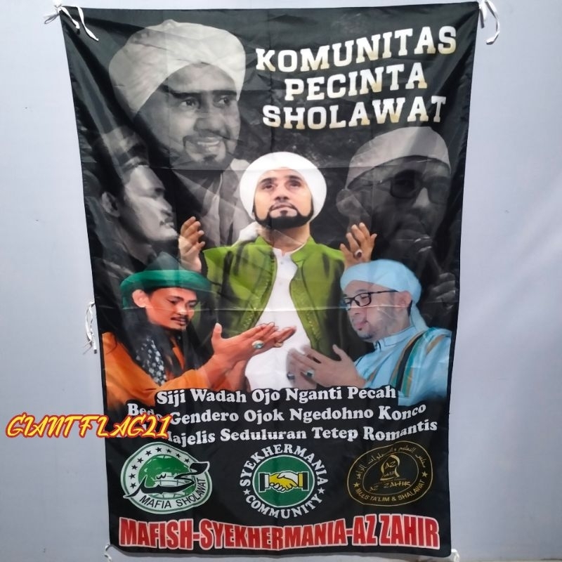 Bendera printing MAFISH SYEKHERMANIA ZAHIRMANIA