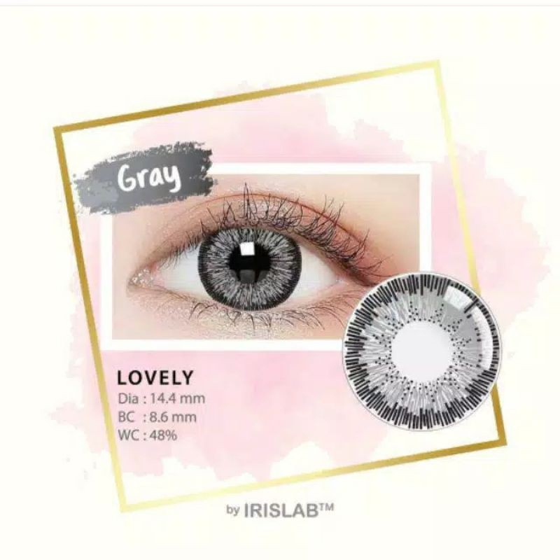 SOFTLENS LIVING COLOR LOVELY GREY  ( MINUS -0,50 s.d -8.00 )