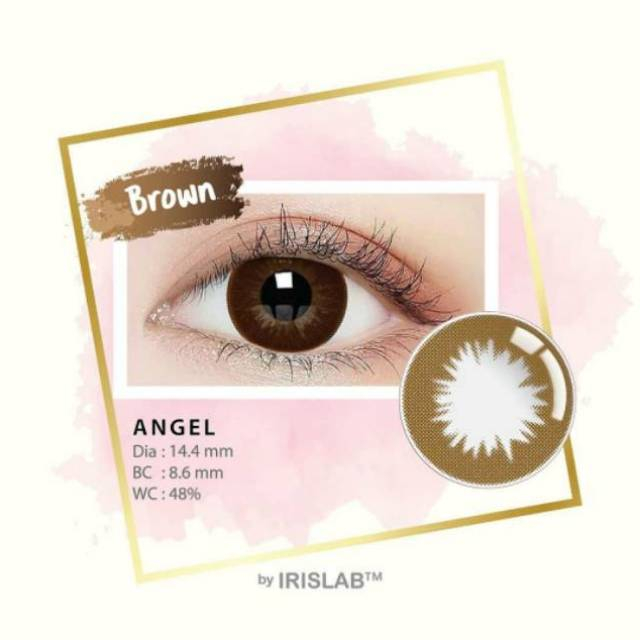 SOFTLENS LIVING COLOR ANGEL BROWN 1 TONE ( MINUS 0,50 S.D -8,00 )