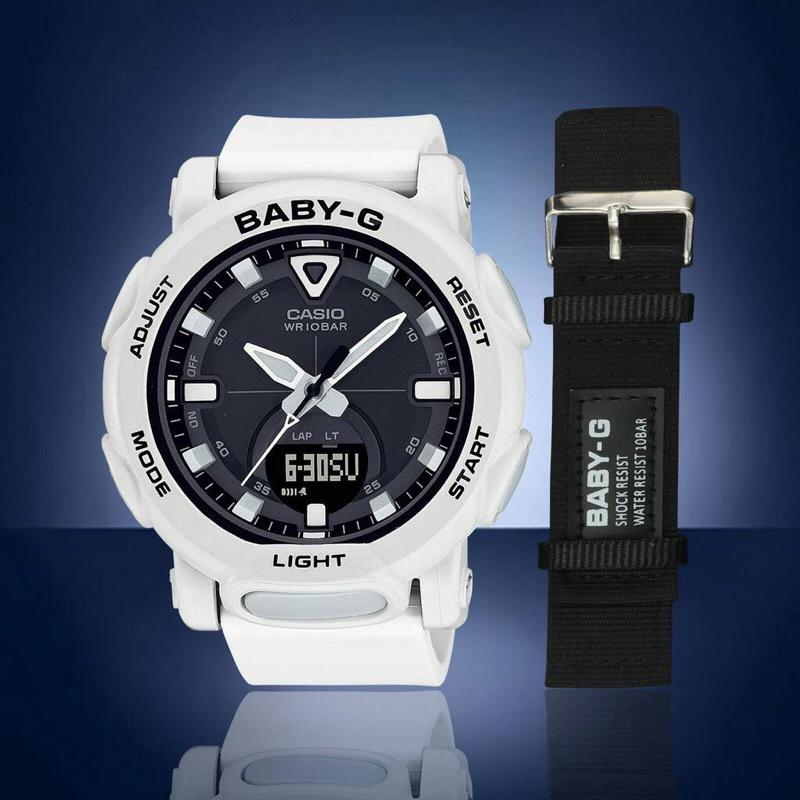 Terlaris Terbaru New Free box Free Tali Kanvs Jam Tangan Analog Cewek Wanita Casio Baby-G BGA-310Ca