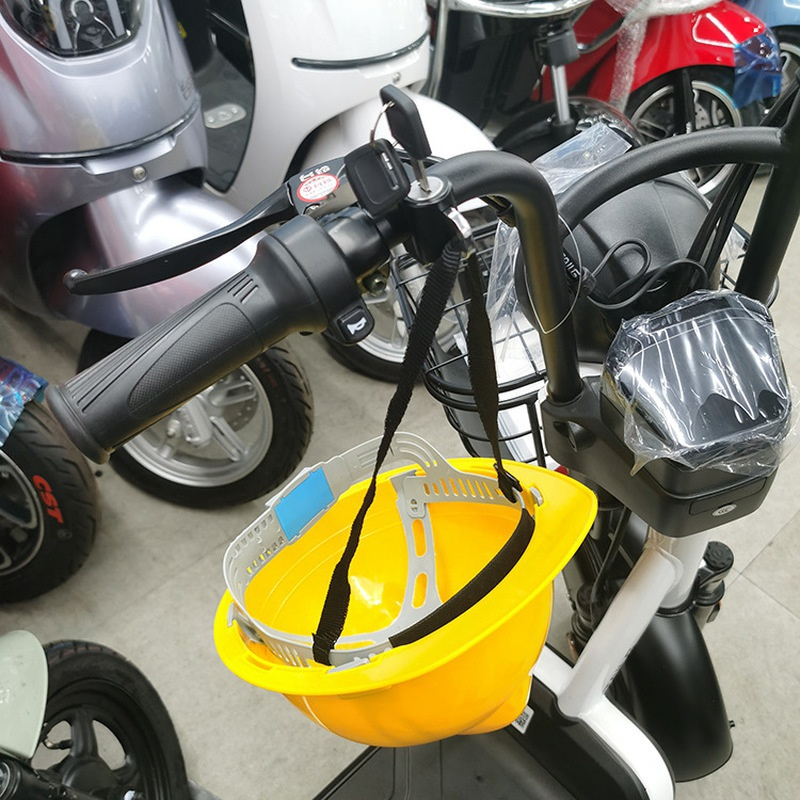 Kunci Gantungan Helm Motor Aluminum Alloy Gembok Pengaman Helm Anti Maling Helmet Lock Anti-Theft