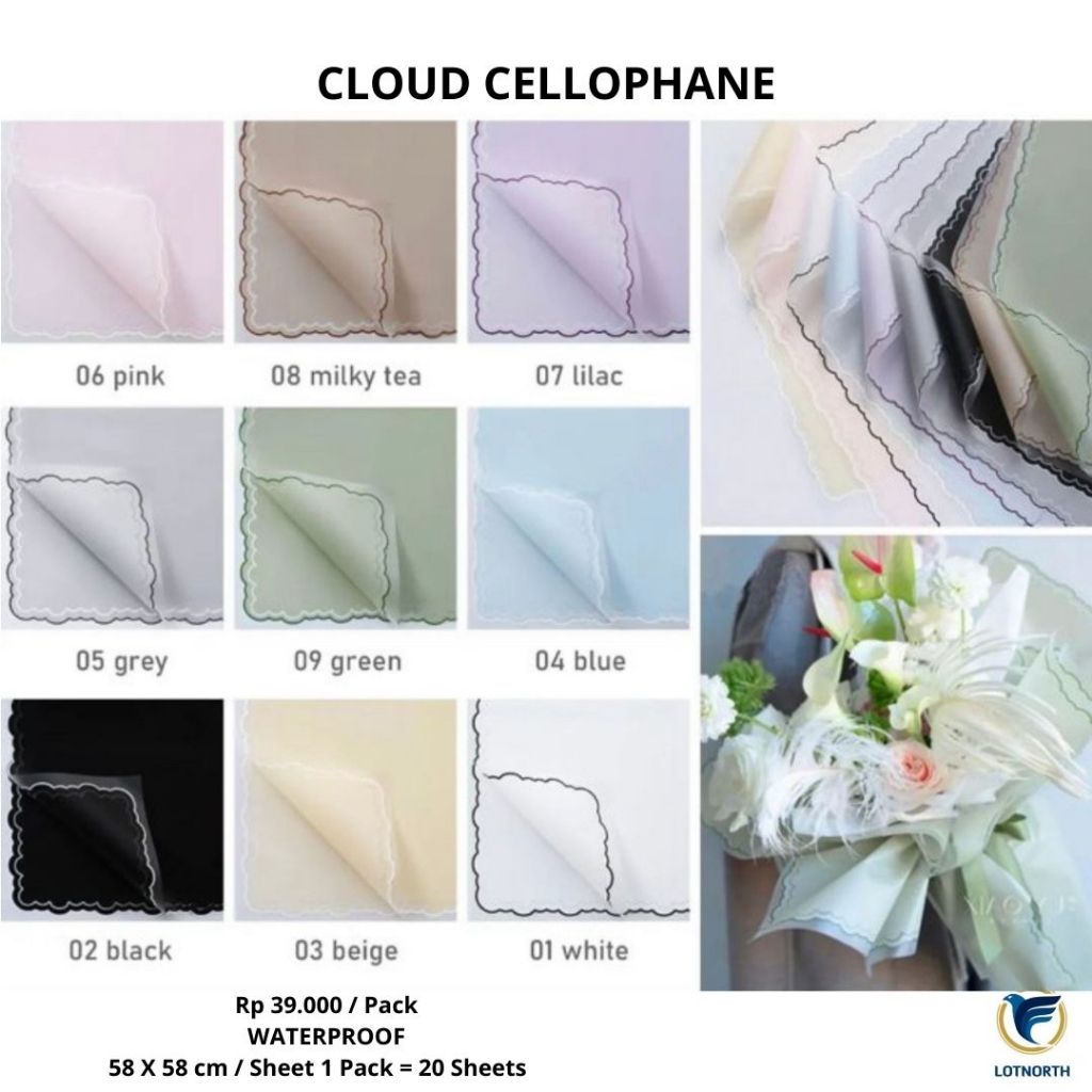 

CLOUD CELLOPHANE | CELOPEN BINGKAI AWAN BAGUS CANTIK