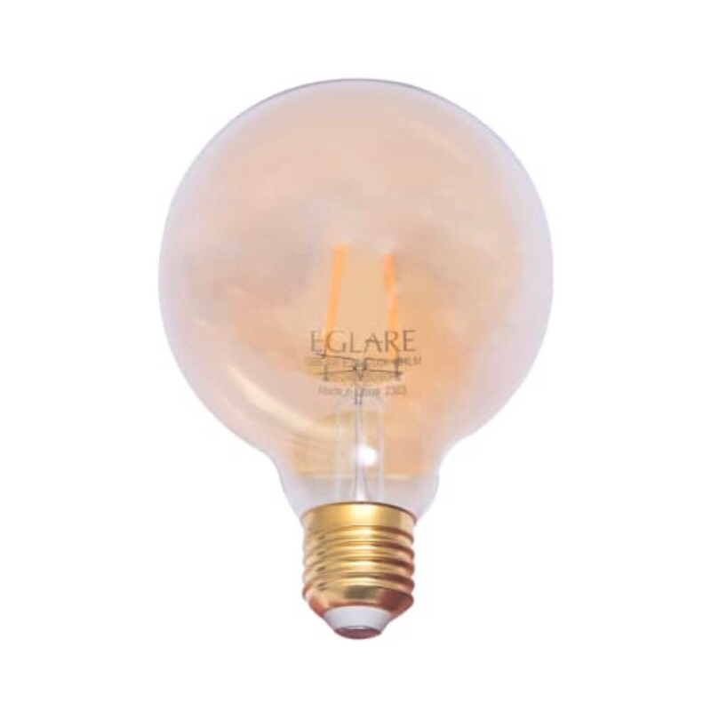 KRISBOW EGLARE BOHLAM LAMPU LED FILLAMEN GLOBE 5W G95 E-27/ACE BULB FILLAMENT GLOBE 5W/ACE BOHLAM LAMPU BERGARANSI/ACE LAMPU KAFE/ACE LAMPU BOHLAM LED VINTAGE